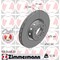 Zimmermann Brake Disc - Standard/Coated, 150346820 150346820 - alternate 1